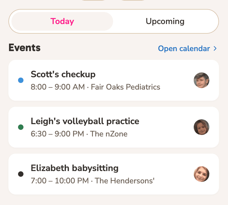Today's outlook in Cubby — events for the day